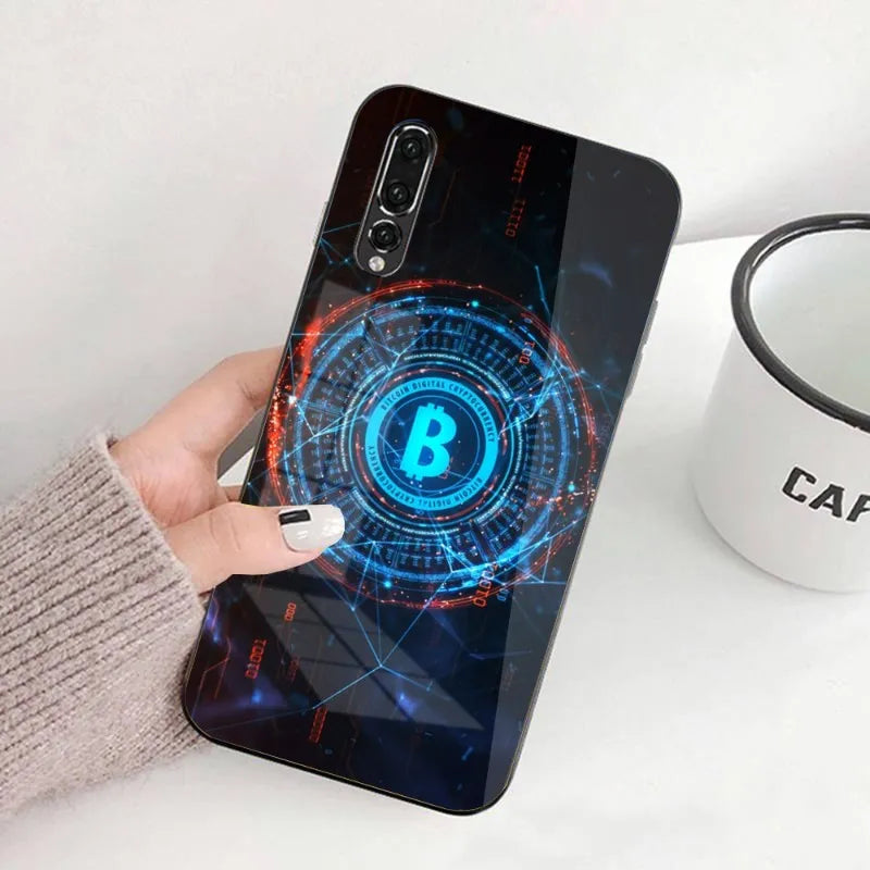 Bitcoin Crypto Phone Case For Huawei