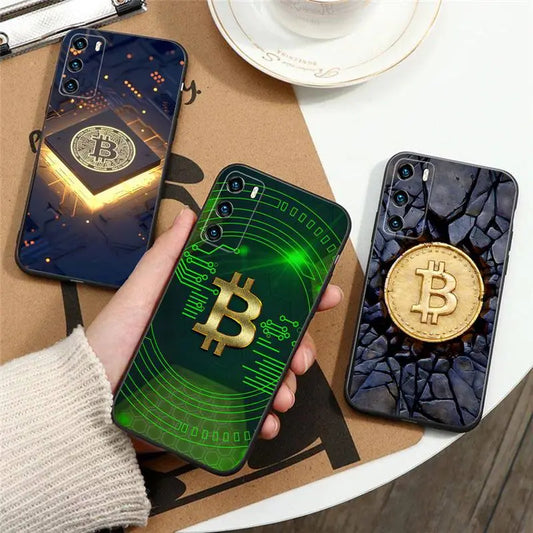 Bitcoin Ethereum Phone Case For Huawei