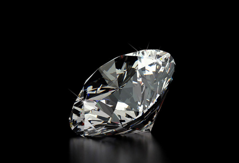 Diamond 0.9 carat brilliant cut D color VS1 clarity