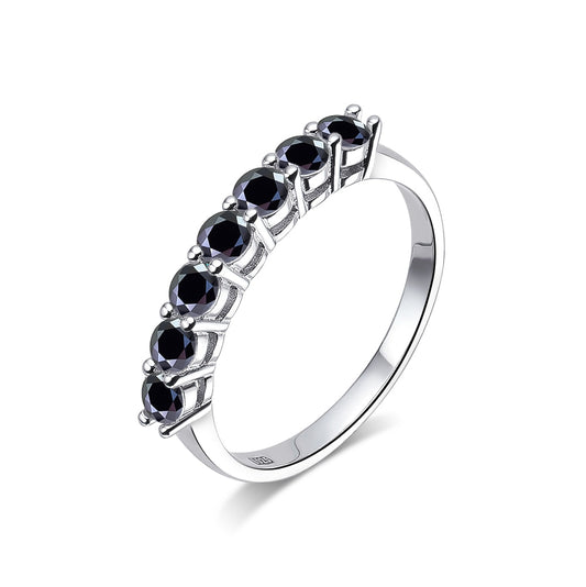 Black Moissanite ring