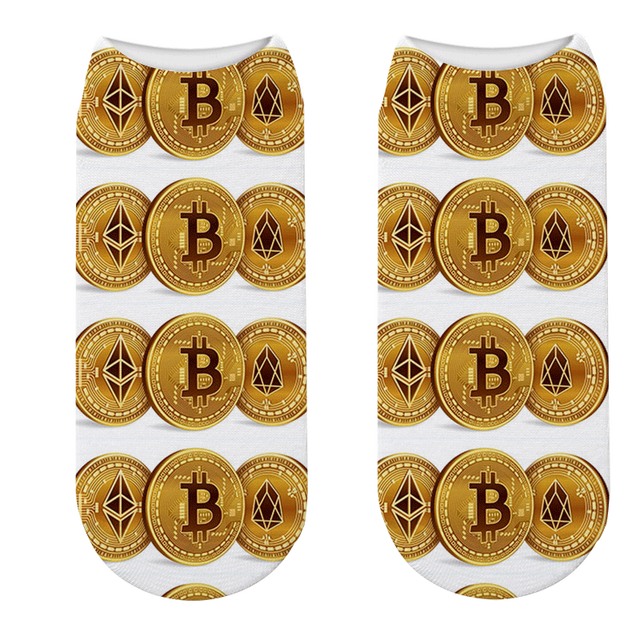 Socks Bitcoin themed Socks