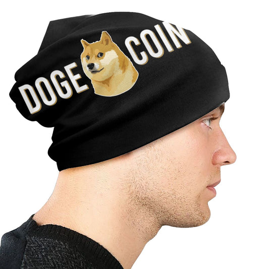 Dogecoin Knitted Hat