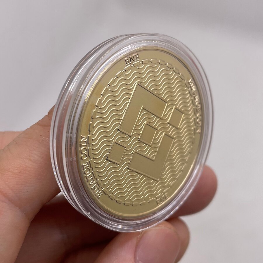 Binance Coin  Gold plated BNB 100 pcs