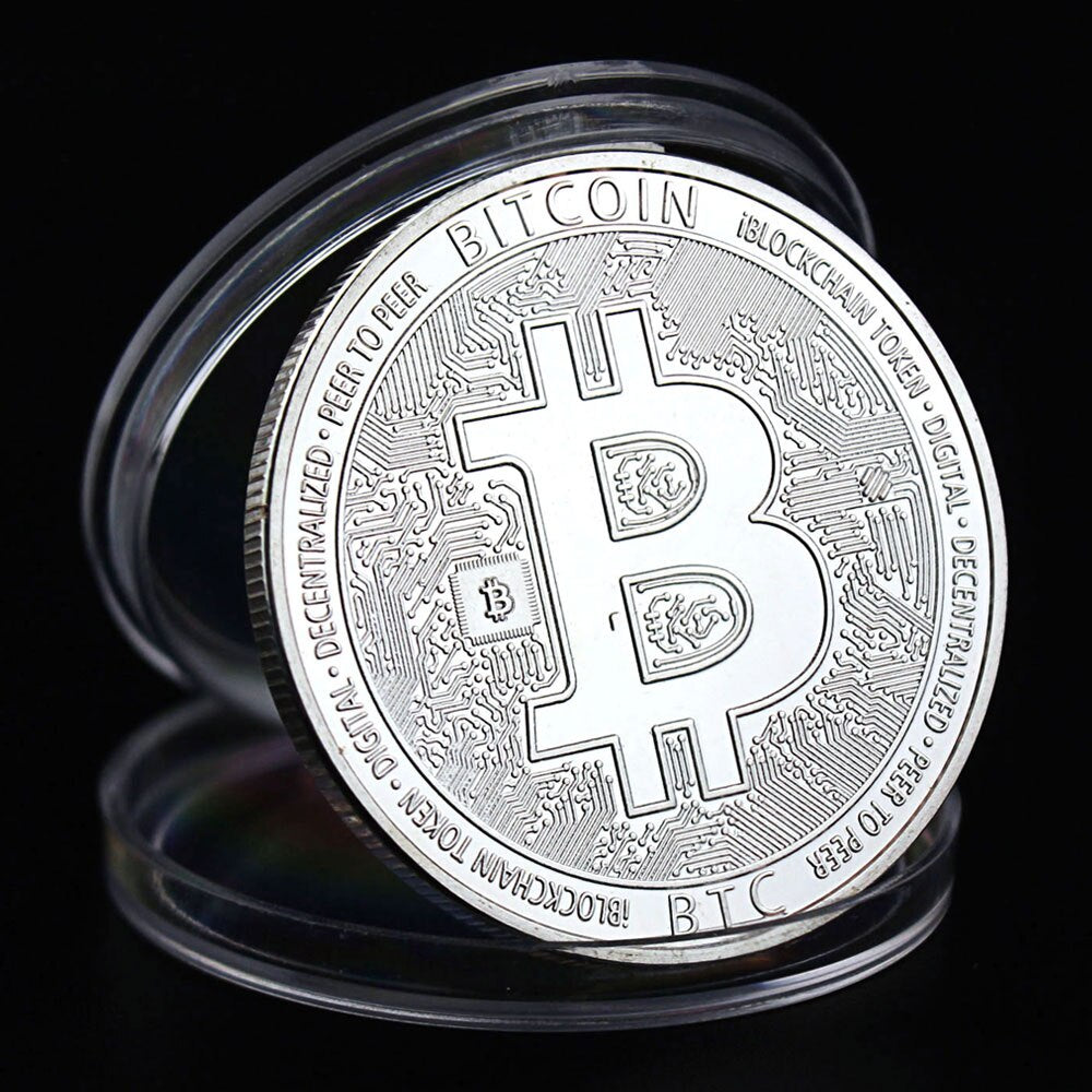 New Bitcoin Silver plated