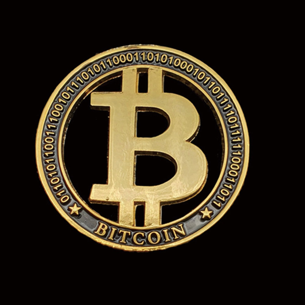 Bitcoin vergoldet