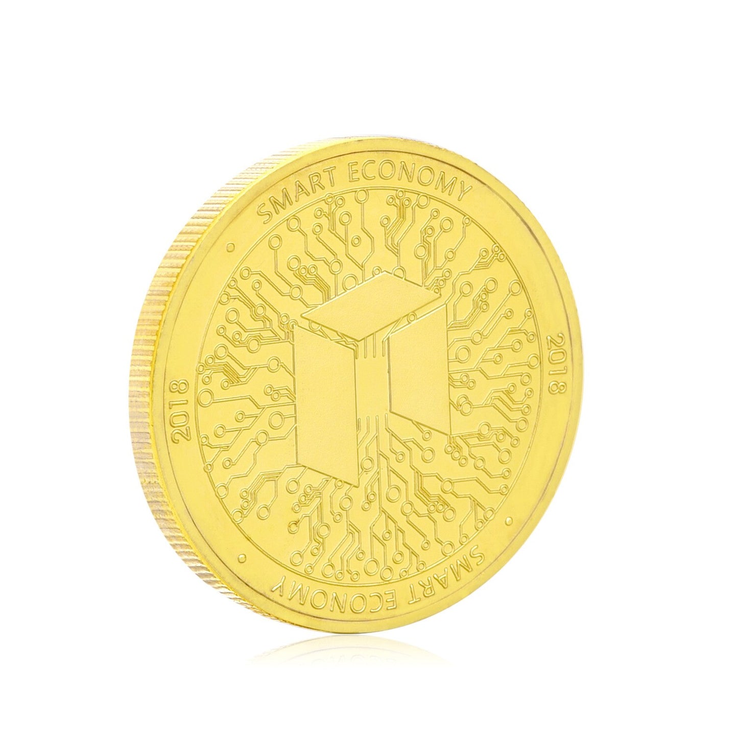 NEO Gold and Silver plated coin