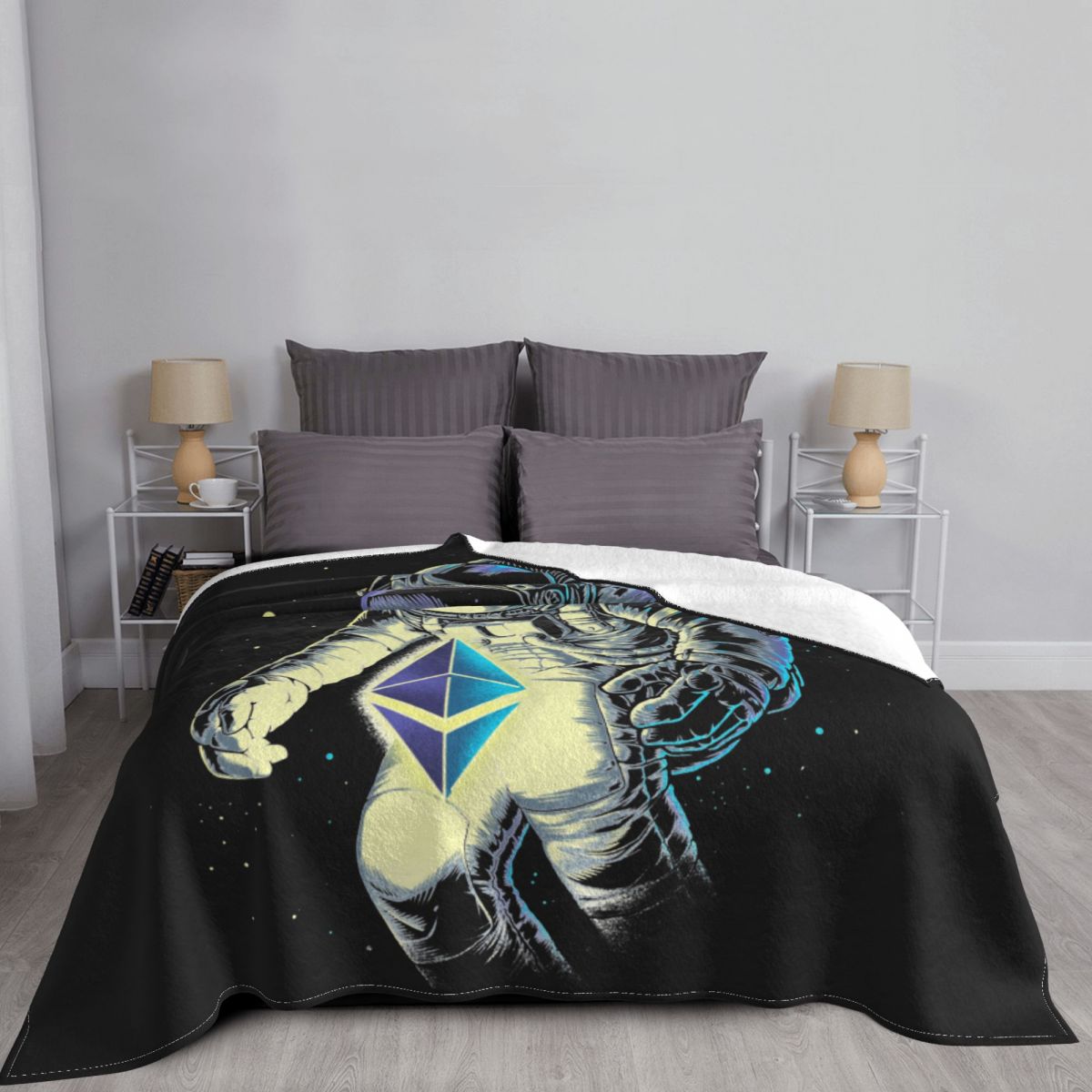 blanket ethereum blanket ethereum-themed blanket