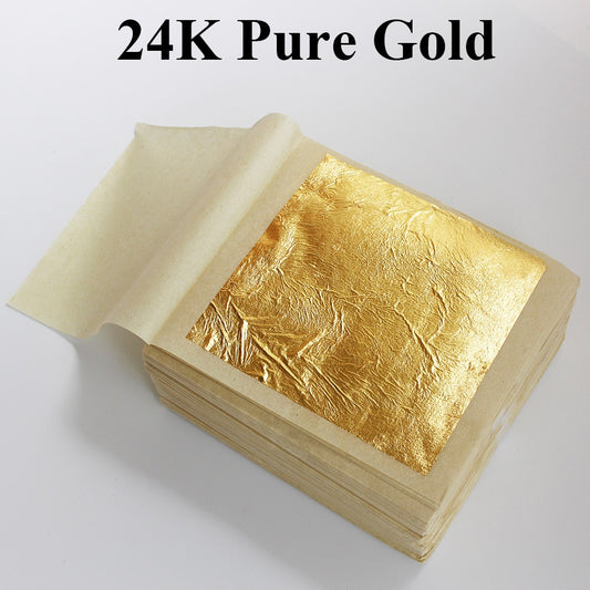 24K Gold leaf 100 pcs