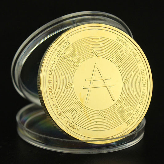 Ada Cardano high-quality Gold plated
