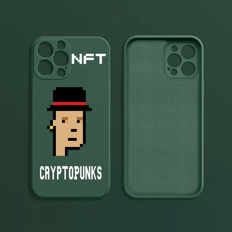 NFT Cryptopunks phone case for iPhone