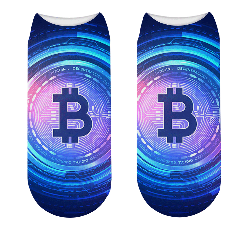 Socks Bitcoin-themed Socks