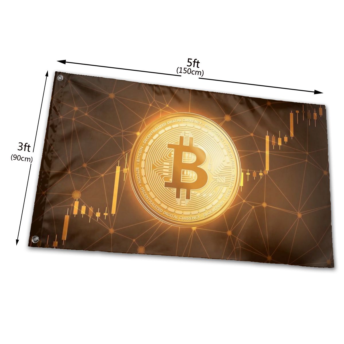 Bitcoin-Flagge