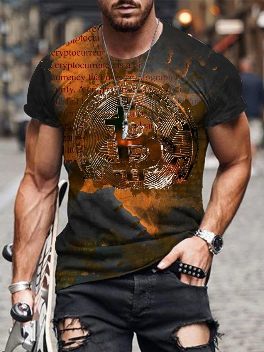 Bitcoin-T-Shirt Krypto-T-Shirts 10 Designs
