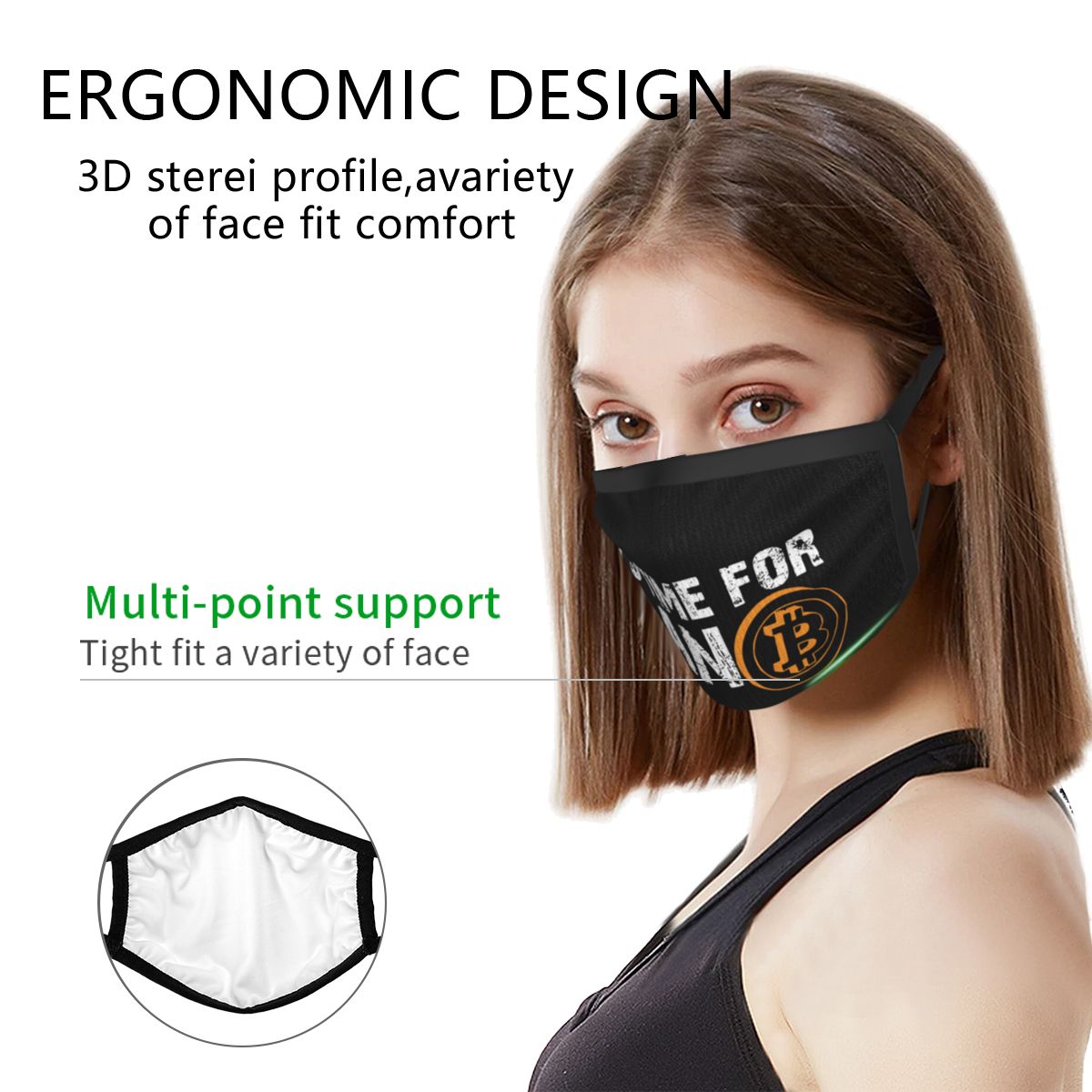 It's Time For Plan B Bitcoin face mask