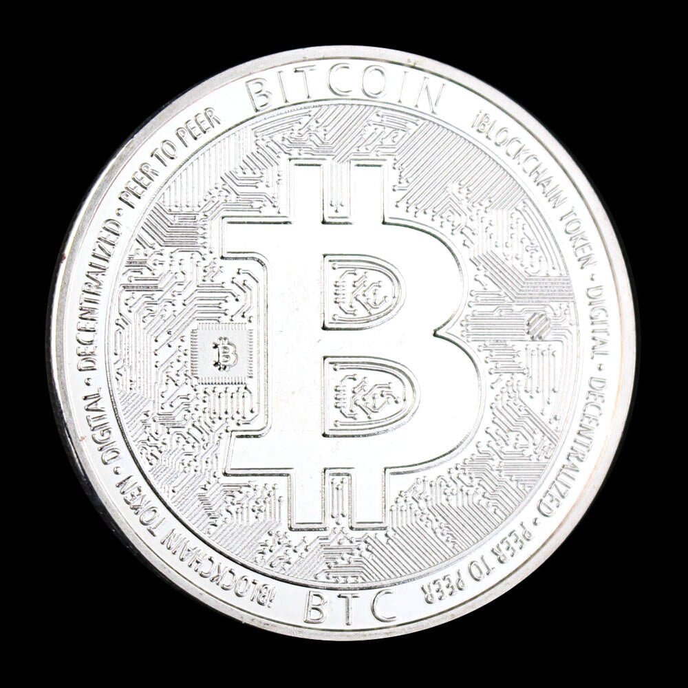 New Bitcoin Silver plated