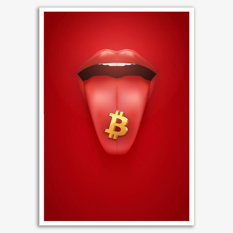 Bitcoin Canvas Paintings  3 designs