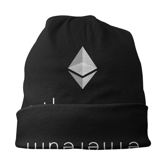 Ethereum knitted hat