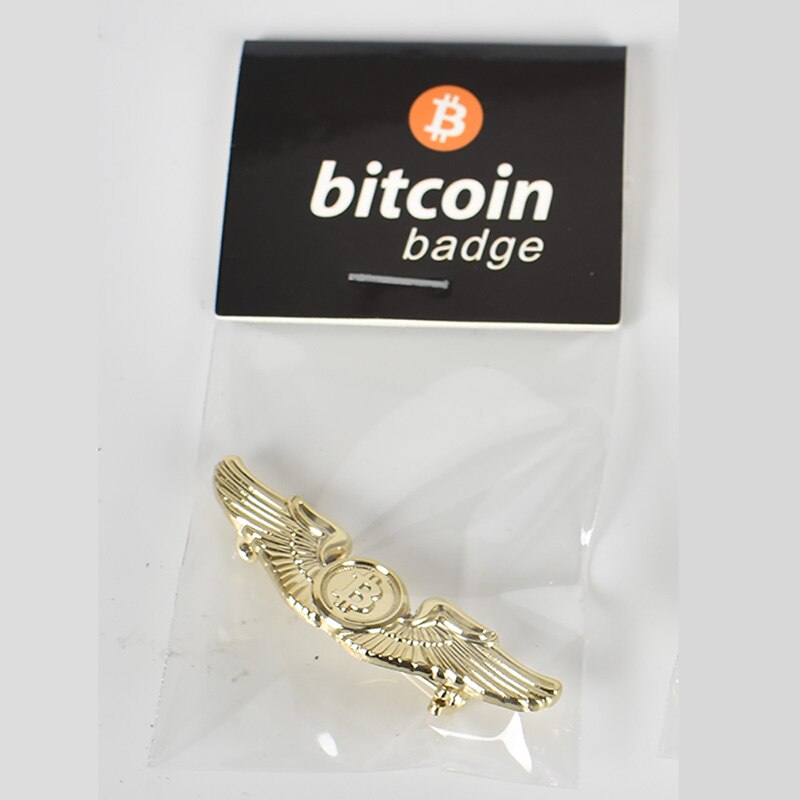 Bitcoin  badge fashion gift