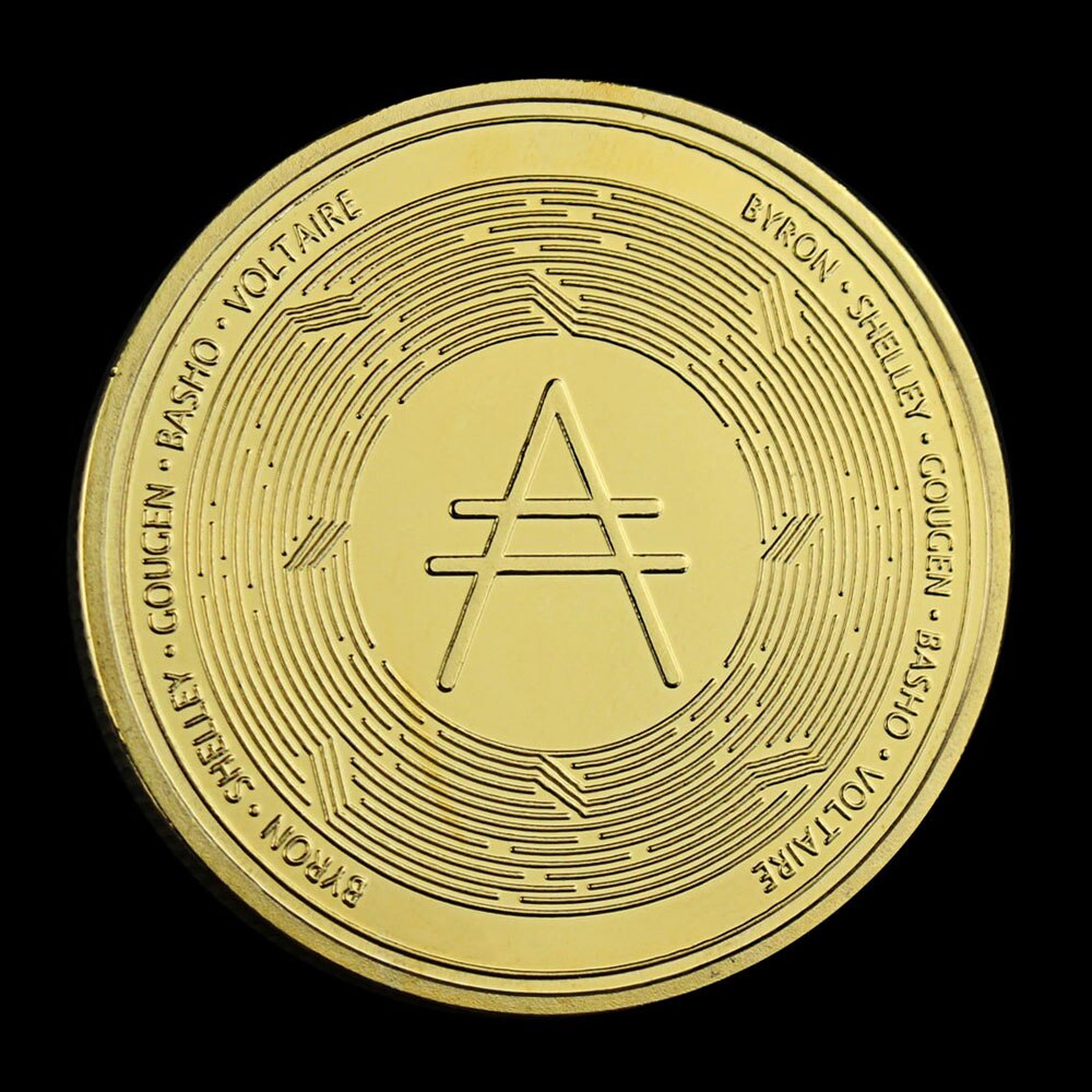 Ada Cardano high-quality Gold plated