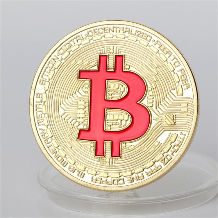 Bitcoin Gold plated