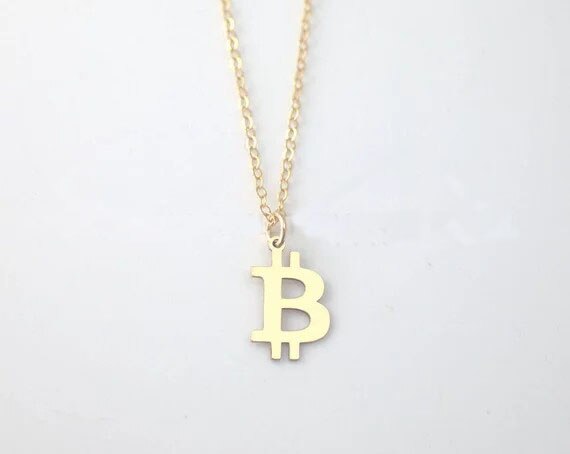 Bitcoin  Necklace