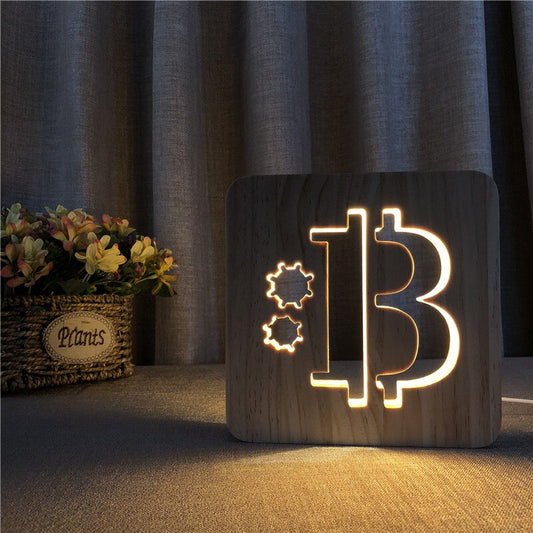 Bitcoin LED Light
