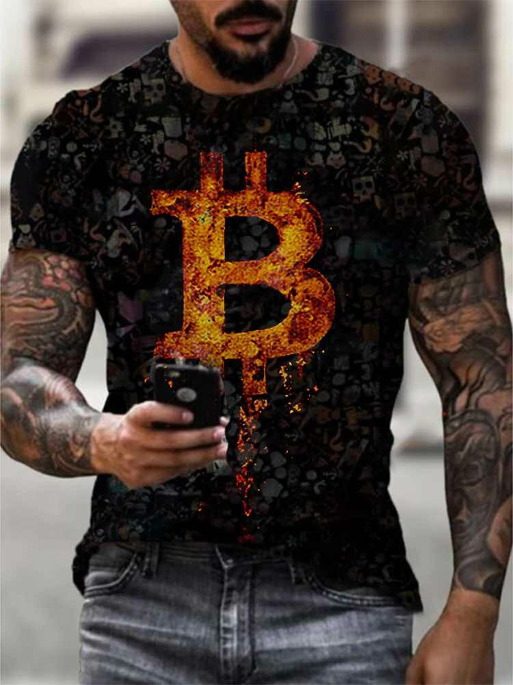 Bitcoin-T-Shirt Krypto-T-Shirts 10 Designs