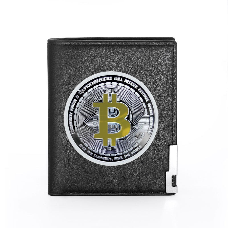 Bitcoin Wallets 8 designs in 2 colors