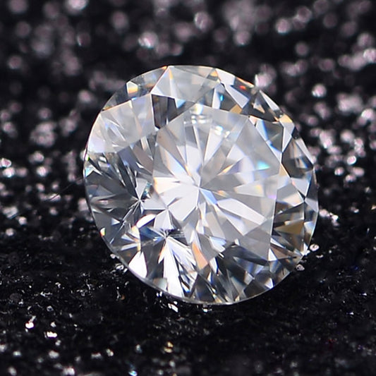 10 Karat 14 mm echter Moissanit-Diamant G Farbe VVS1