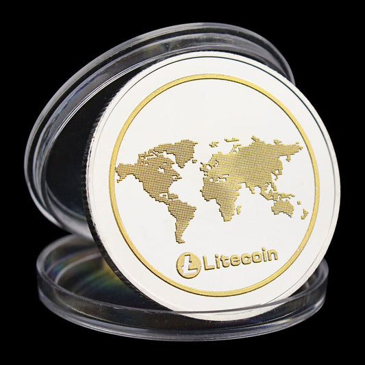 New Litecoin Silver and Gold plated