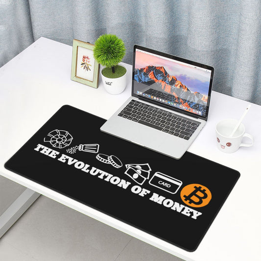 Evolution Of Money Bitcoin Gaming Mousepad Keyboard Carpet