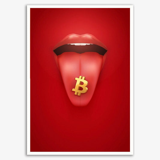 Bitcoin-Leinwandbilder 3 Designs