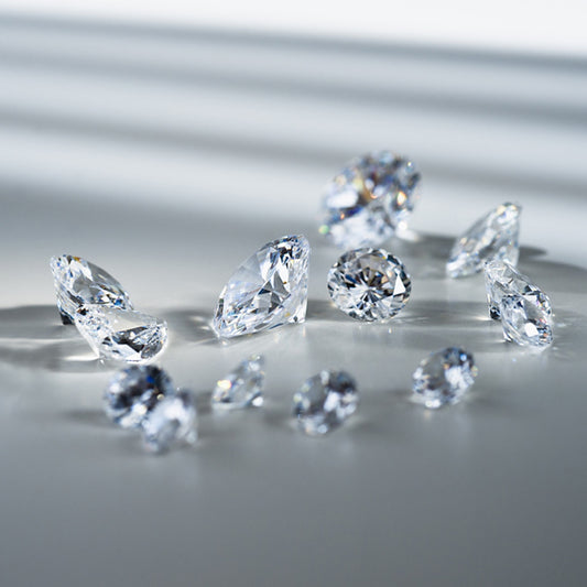 Echte Edelsteine ​​Moissanite-Diamantsteine ​​von 0,1 ct bis 6 ct D Farbe VVS1