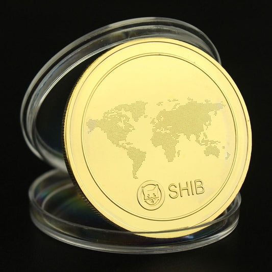 Shiba Inu SHIB Vergoldet