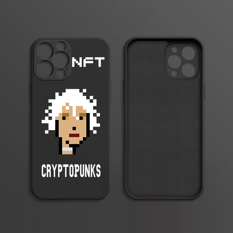 NFT Cryptopunks phone case for iPhone