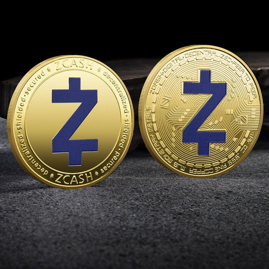 ZCASH and DASH Gold plated