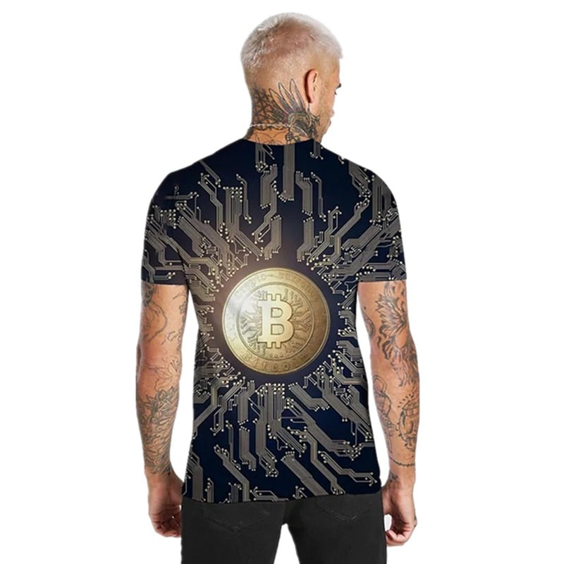 Bitcoin t-shirt crypto t-shirt 3 designs