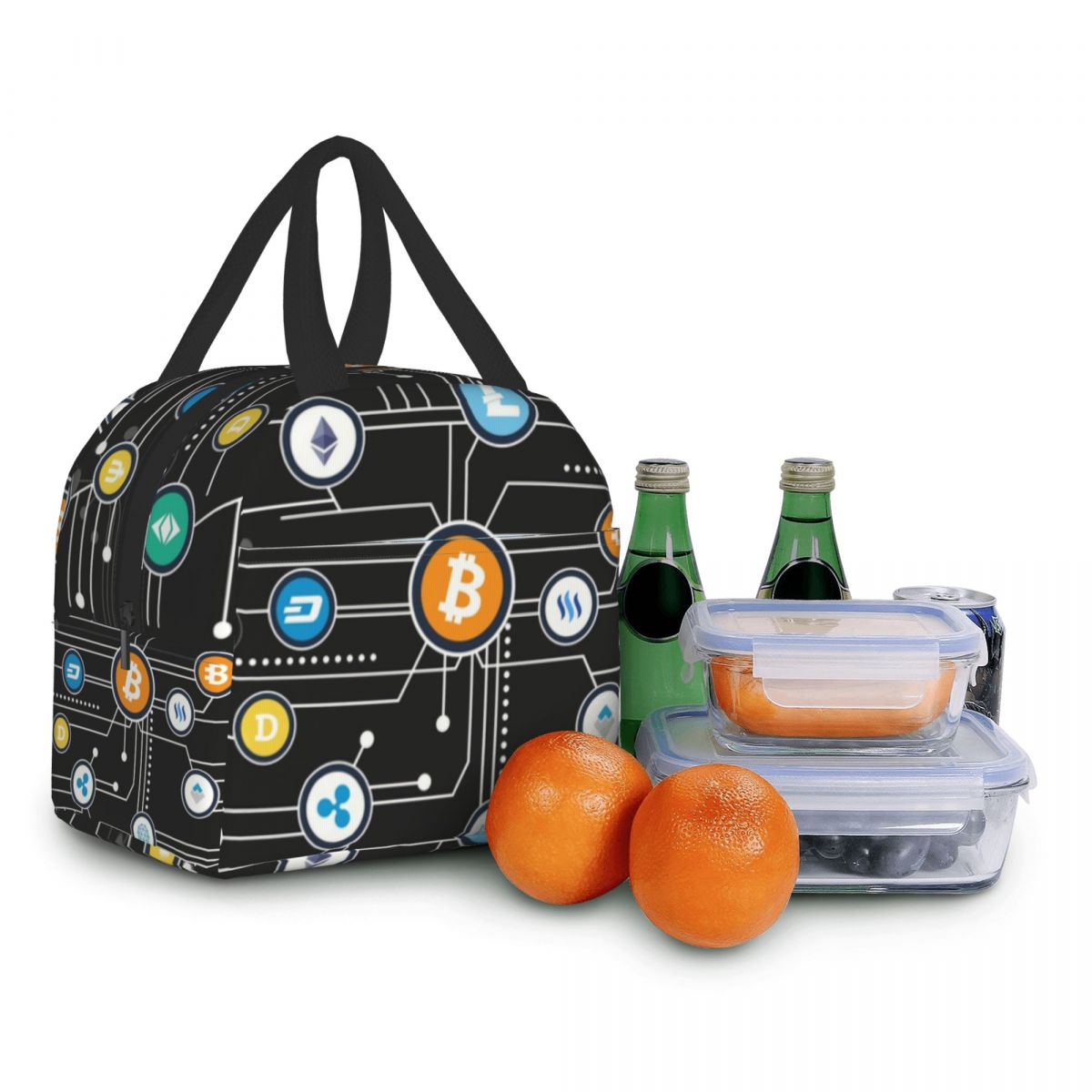 Cryptocurrency Bitcoin Altcoin  Lunch Bag,
