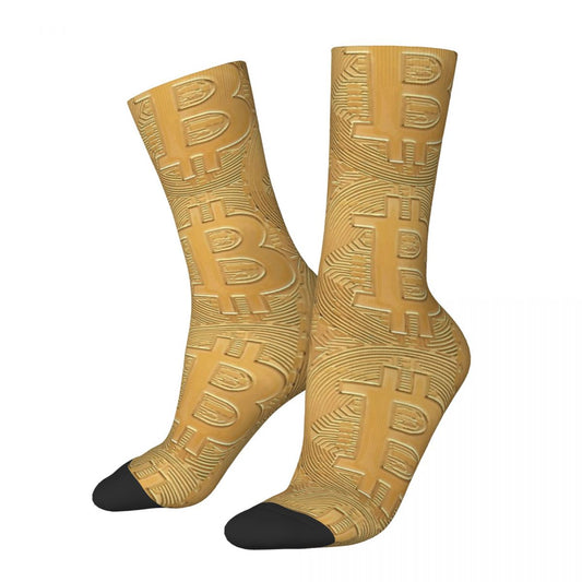 Socks Bitcoin themed socks