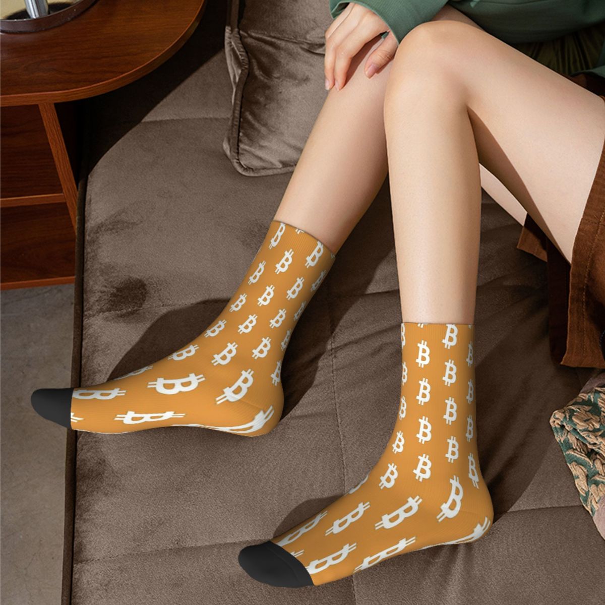 Socks Bitcoin btc bitcoin-themed socks