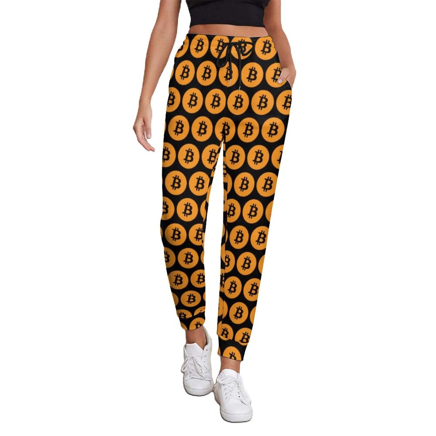 Bitcoin Pants 17 Designs Spring Cryptocurrency-Themed Home Sweatpants