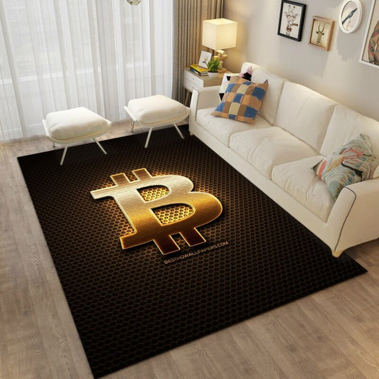 Bitcoin Teppich Bitcoin 3d Bodenmatte 14 Varianten