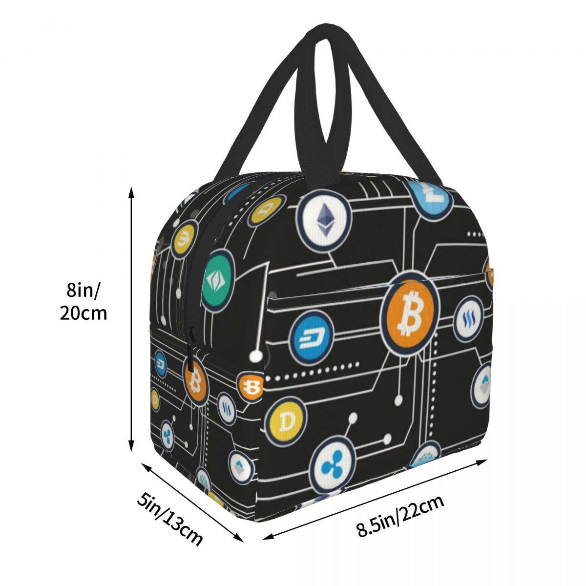 Kryptowährung Bitcoin Altcoin Lunch Bag,