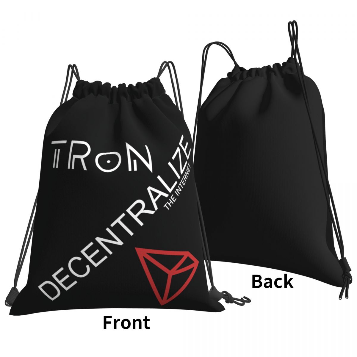 TRON coin crypto backpack