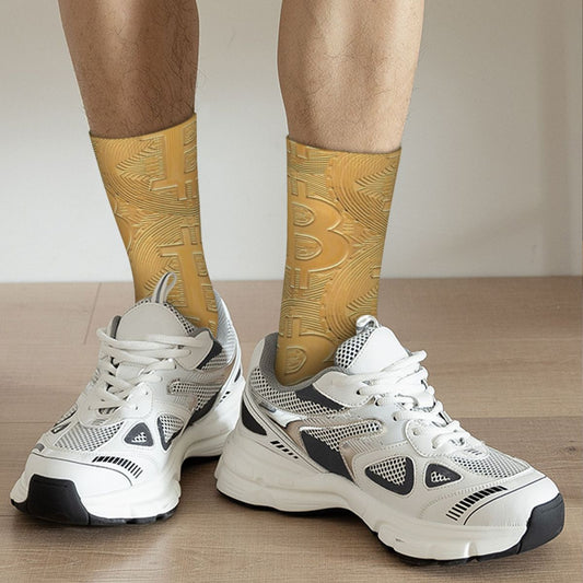 Socks Bitcoin-themed socks