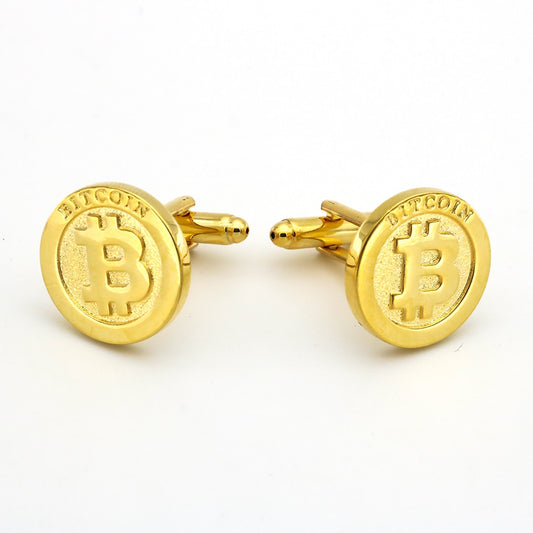 Bitcoin Cufflinks