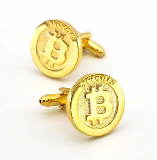 Bitcoin-Manschettenknöpfe