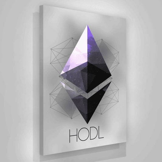 Ethereum painting wall art