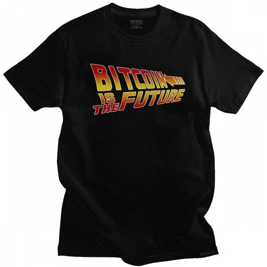 Bitcoin is the future t-shirt 14c