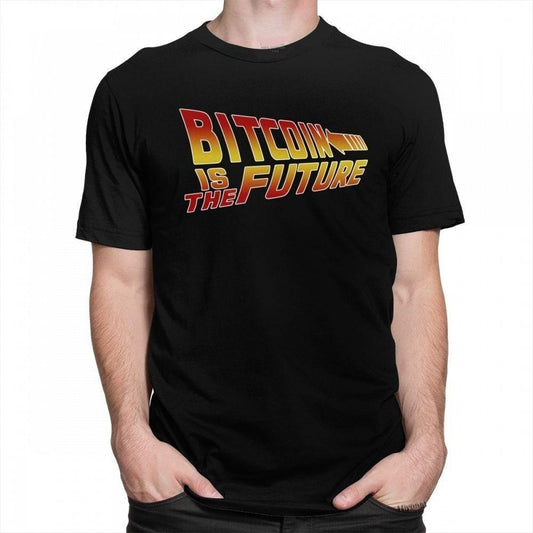 Bitcoin is the future t-shirt 14c